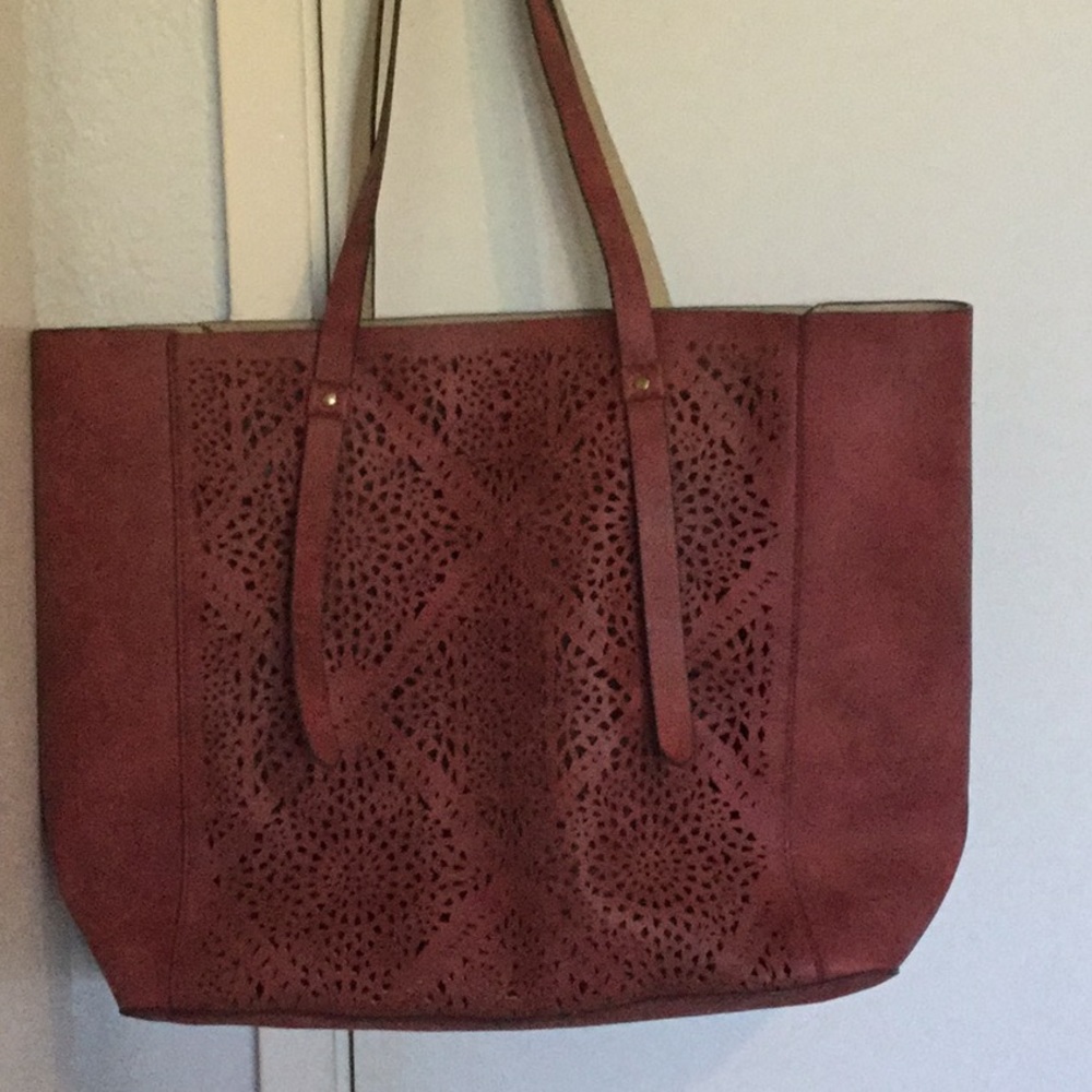 New, Reversible Laser- cut Tote.  (Nordstrom’s)
